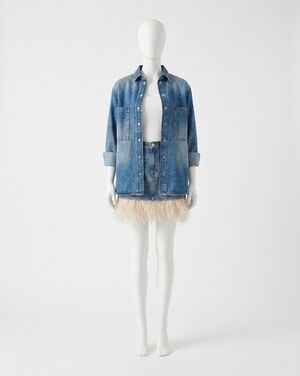 NEW IRO lydie top in blue